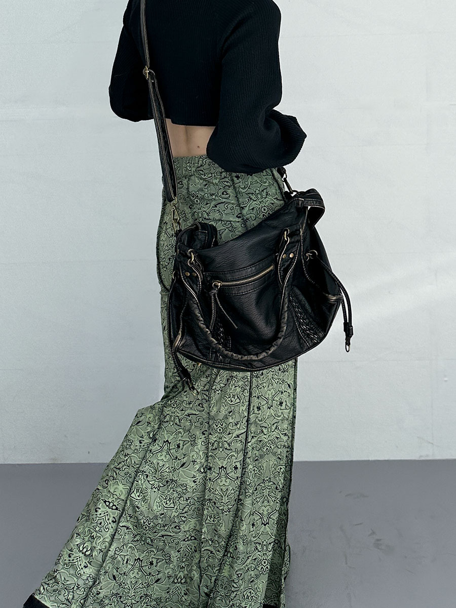 Bloom ™ | Retro leren tas