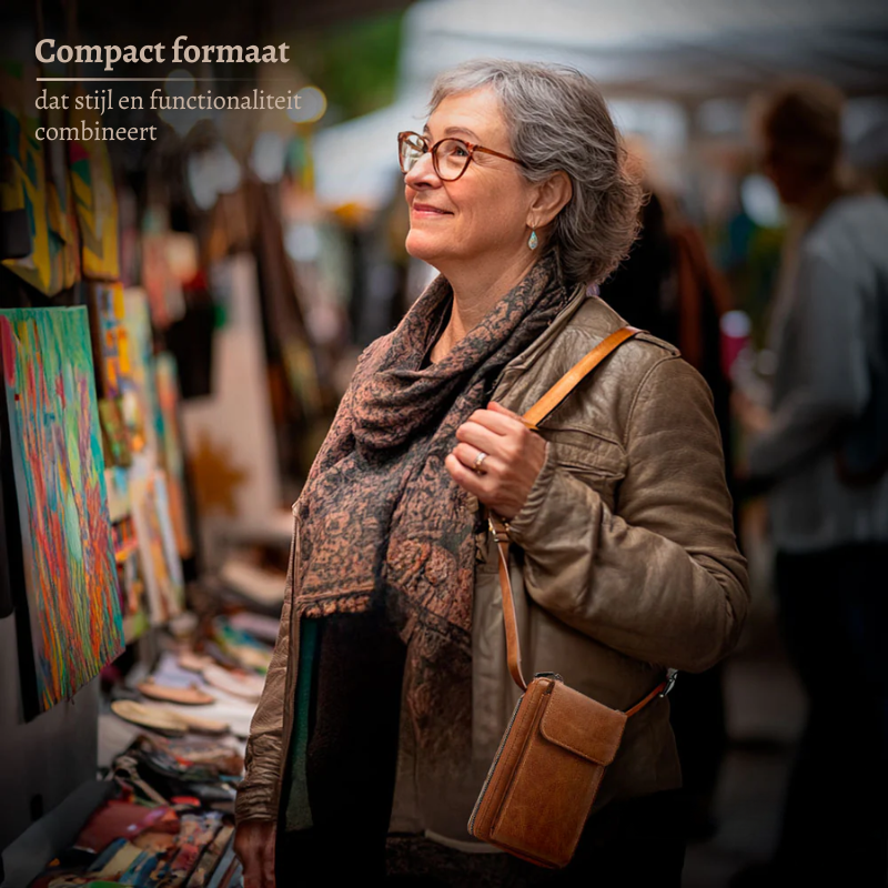 Nicole’s Chique Compacte | Handtas van Vegan Leer