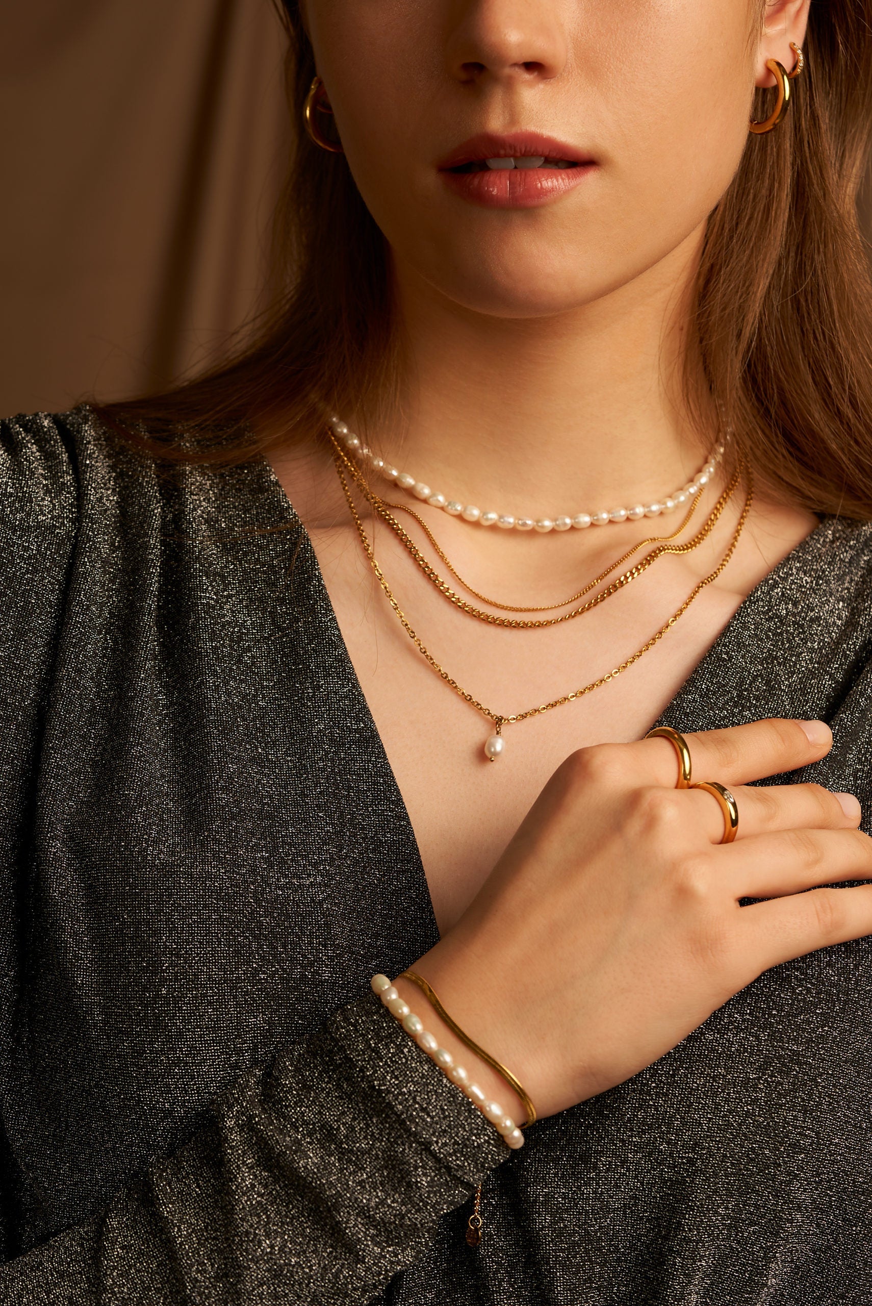 ROSA™ | PAREL HANGER KETTING