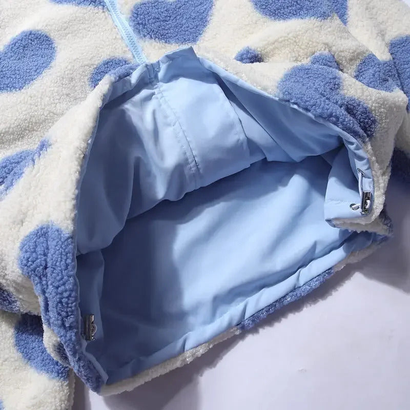 ROSA™ | OMKEERBARE JAS MET HARTJES