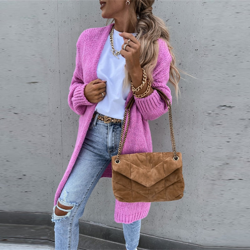 Sofia | Warm Lang Dames Vest