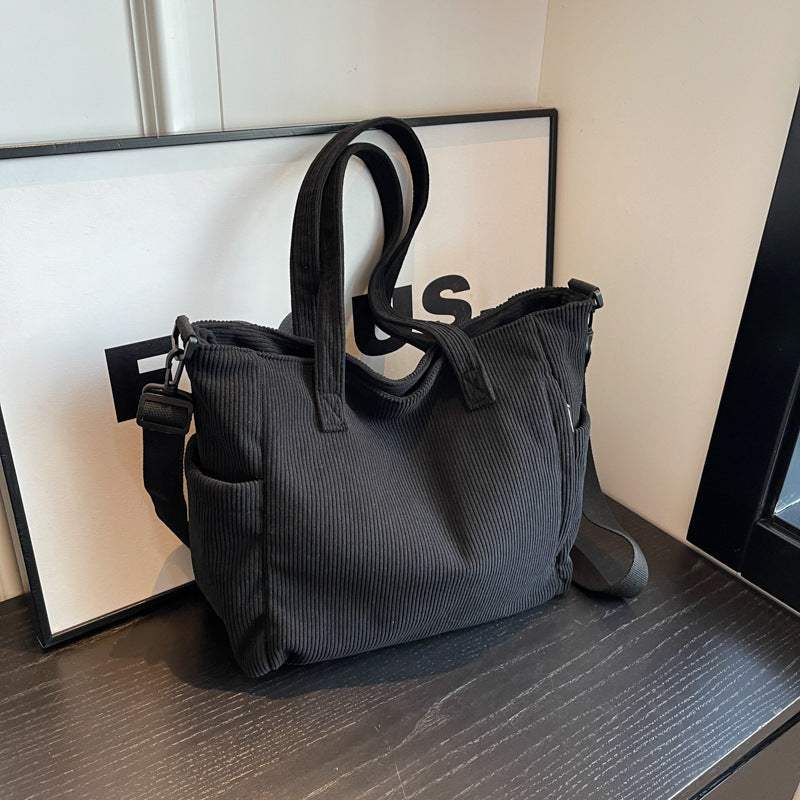 ROSA™ | Kunststudent Tote Corduroy Tas