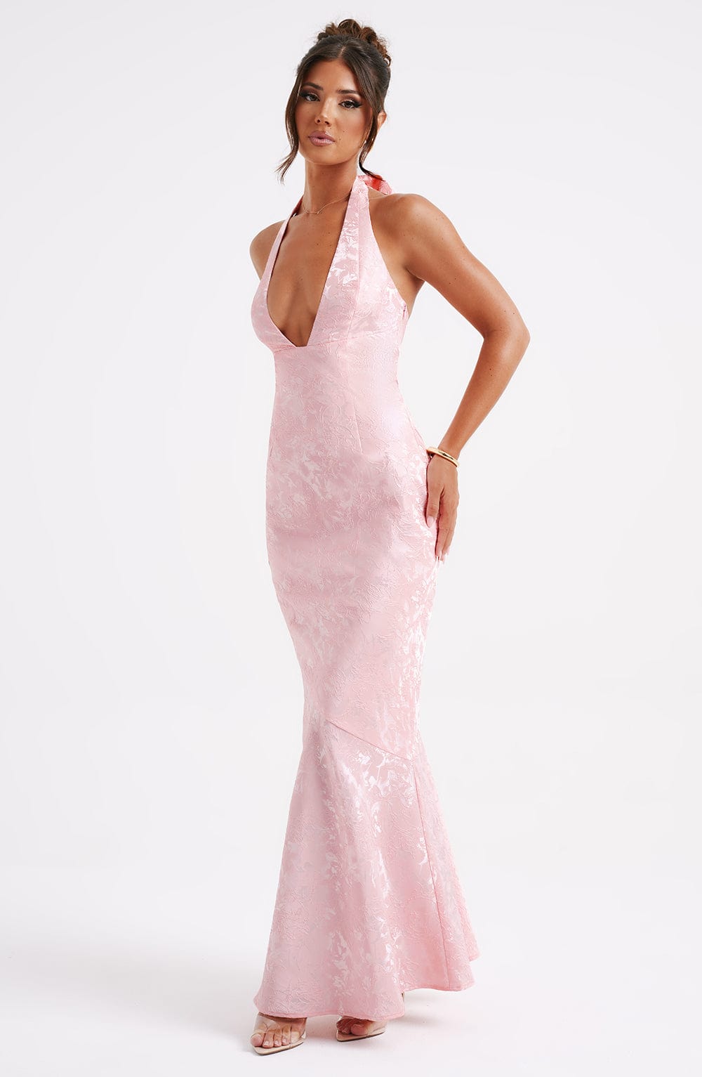 Bloom ™ | Romantische Halter Maxi-jurk