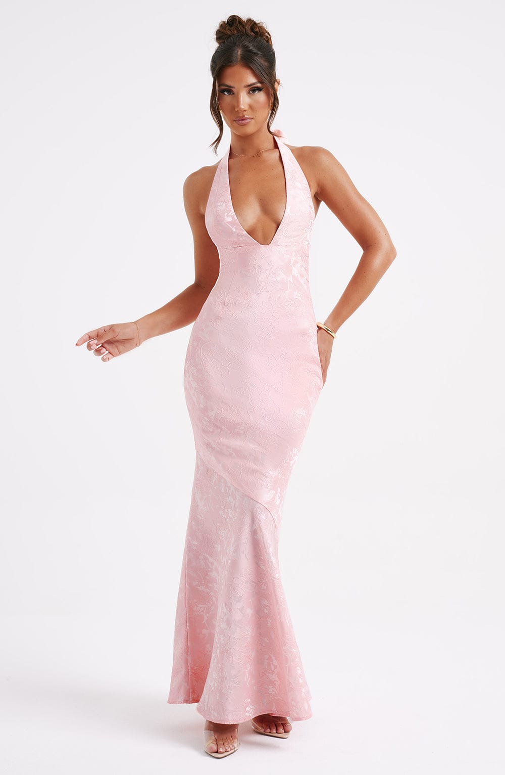 Bloom ™ | Romantische Halter Maxi-jurk
