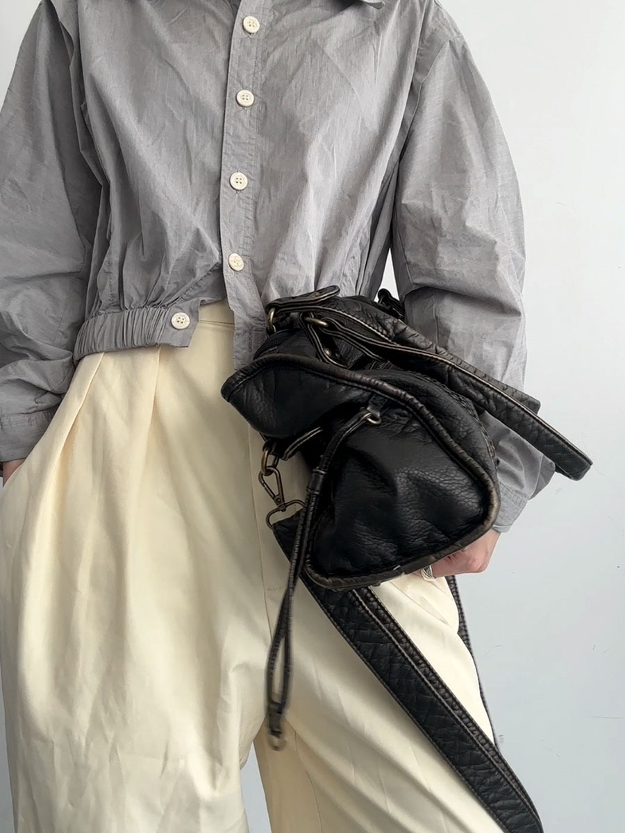 Bloom ™ |  Retro leren tas