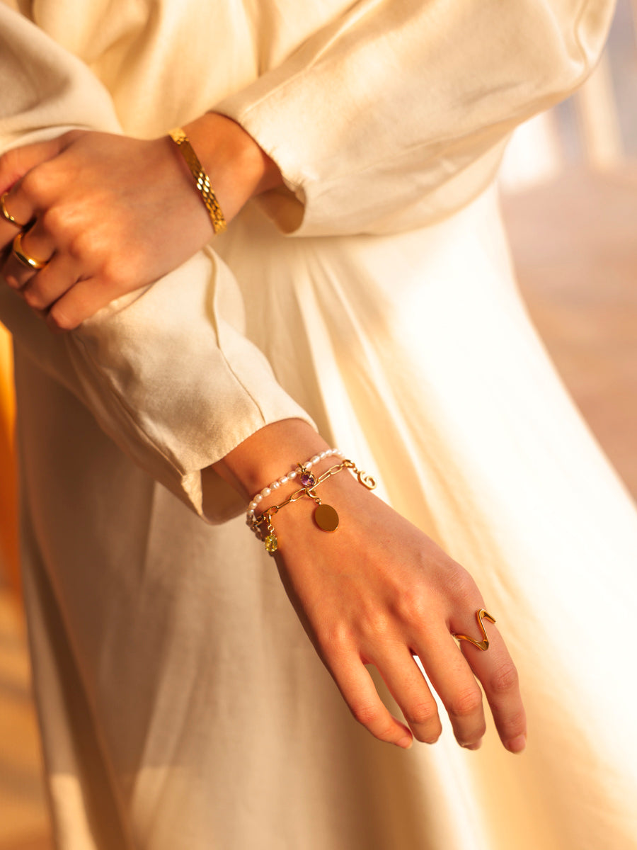 ROSA™ | KLASSIEKE PAREL ARMBAND