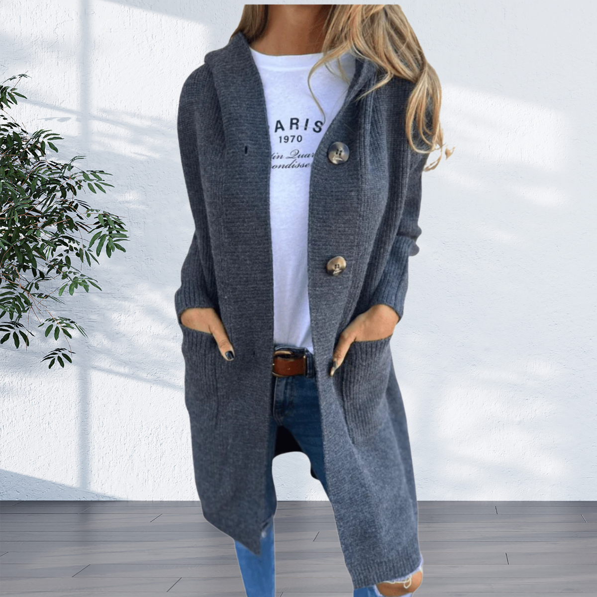 Sabine - Elegant lang vest