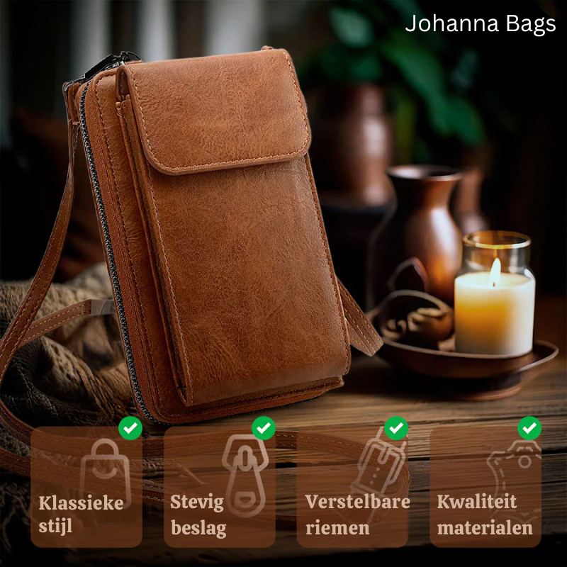 Nicole’s Chique Compacte | Handtas van Vegan Leer