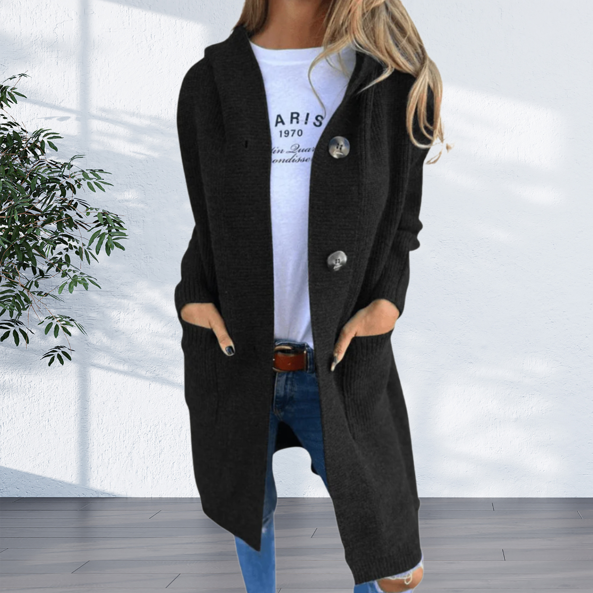 Sabine - Elegant lang vest