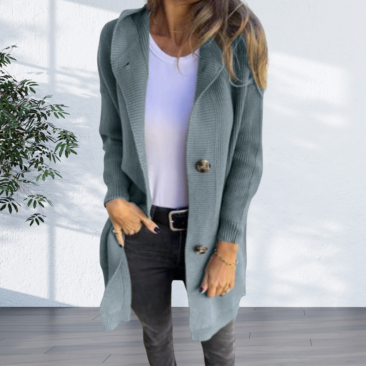 Sabine - Elegant lang vest