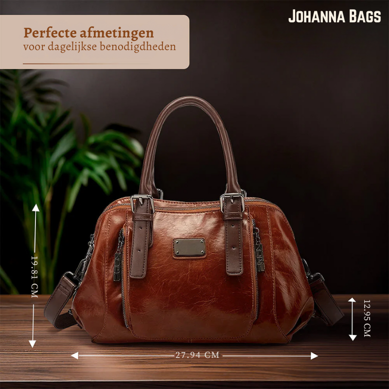 Silke’s Luxe Statement | Tijdloze Tas van Vegan Leer