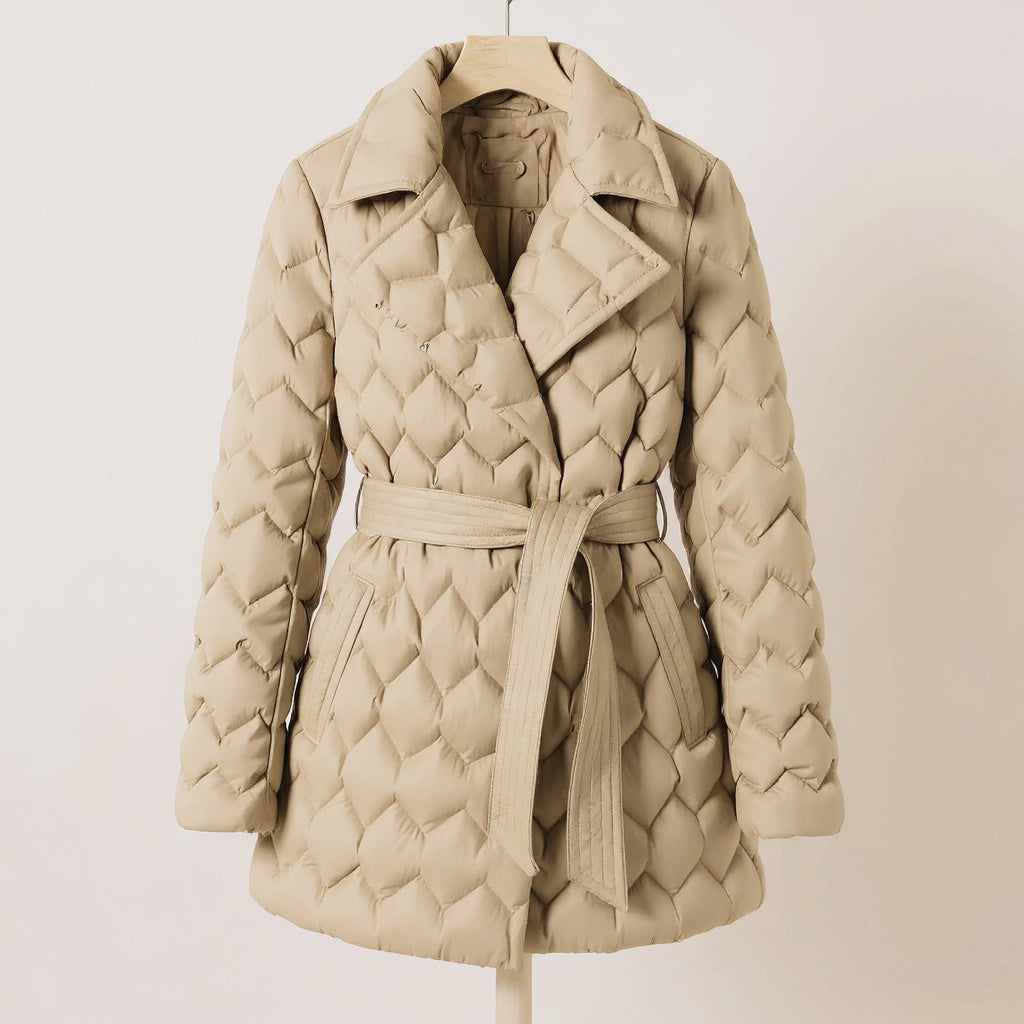 AURORA WRAP BELTED COAT