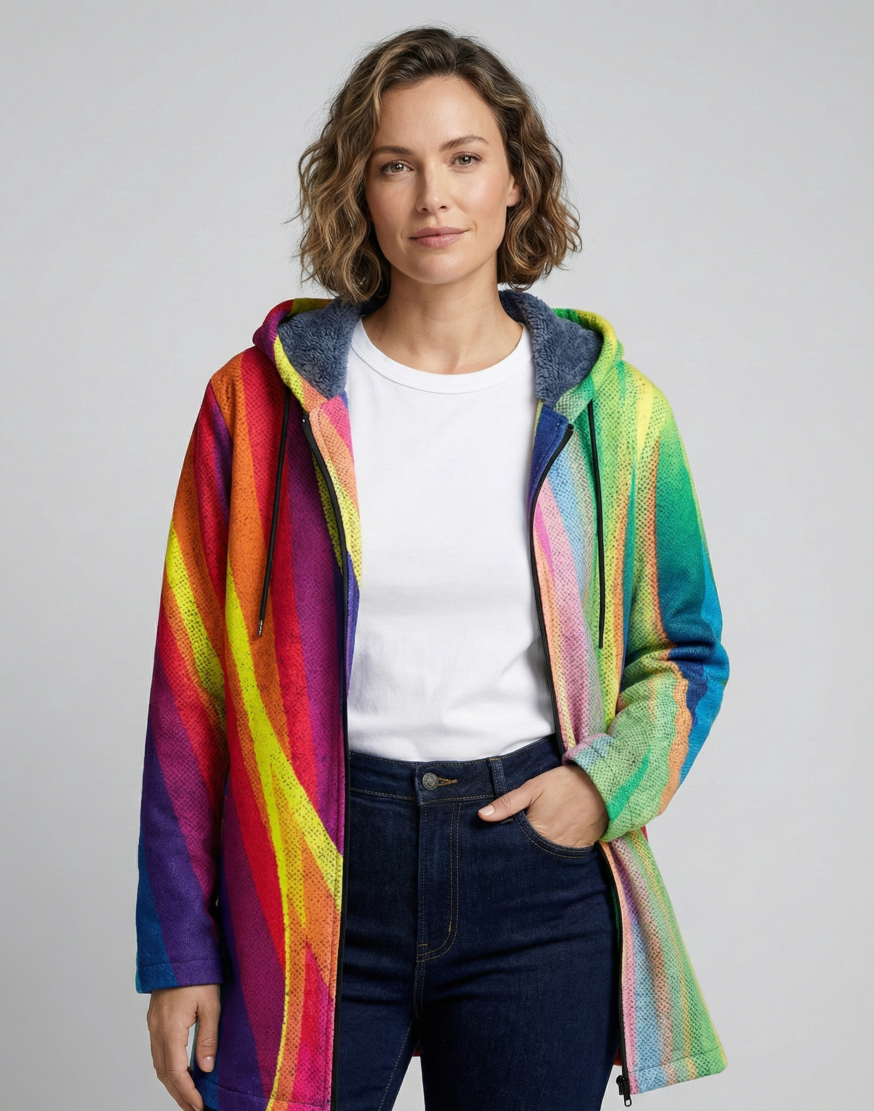 ROSA™ | ARTISTIEKE HOODED JAS