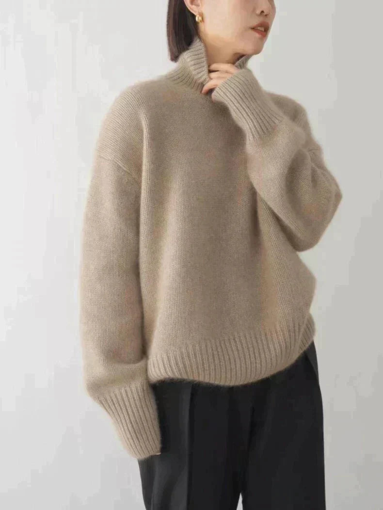 ISABELLA Premium HIGH-NECK SWEATER