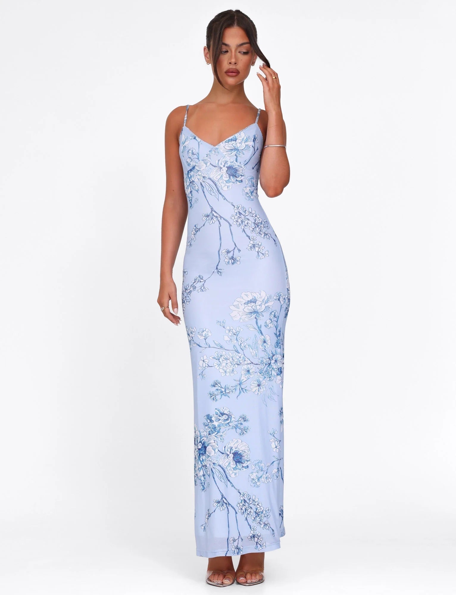 Bloom ™ |  Valeria -  Maxi-jurk met Bloemenprint