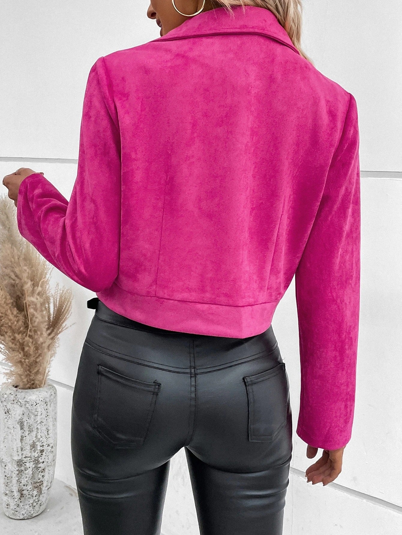 Zara | Suede Elegante Jas