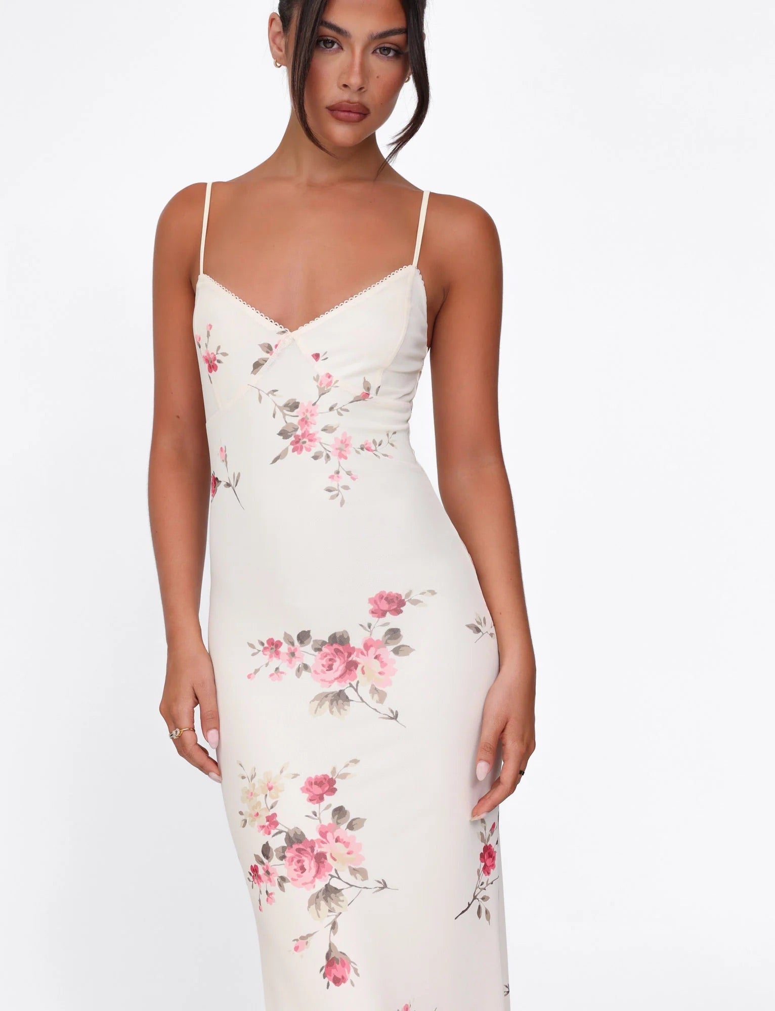 Bloom ™ |  Valeria -  Maxi-jurk met Bloemenprint